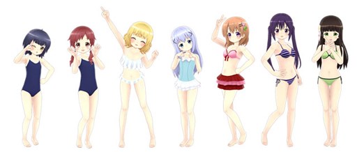 画像ギャラリー No.018のサムネイル画像 / 「MIRACLE GIRLS FESTIVAL」,DLCコスチューム「水着セット」販売開始