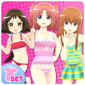 画像ギャラリー No.002のサムネイル画像 / 「ミラクルガールズフェスティバル」DLC“水着セット”の配信がスタート