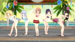 画像ギャラリー No.011のサムネイル画像 / 「ミラクルガールズフェスティバル」DLC“水着セット”の配信がスタート