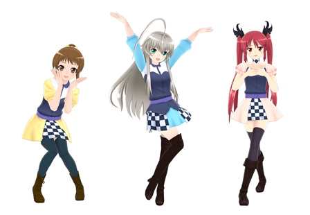 画像ギャラリー No.001のサムネイル画像 / 「ミラクルガールズフェスティバル」,きんモザやWUGの衣装DLCが配信開始