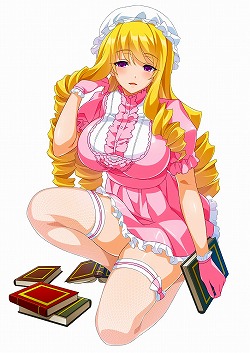 画像ギャラリー No.003のサムネイル画像 / 「VALKYRIE DRIVE -SIREN-」,イベント“ピンクメイドでご奉仕ご奉仕♪”を開催