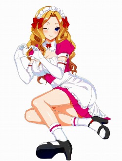 画像ギャラリー No.005のサムネイル画像 / 「VALKYRIE DRIVE -SIREN-」,イベント“ピンクメイドでご奉仕ご奉仕♪”を開催