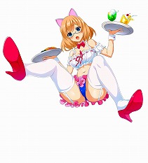 画像ギャラリー No.008のサムネイル画像 / 「VALKYRIE DRIVE -SIREN-」,イベント“ピンクメイドでご奉仕ご奉仕♪”を開催