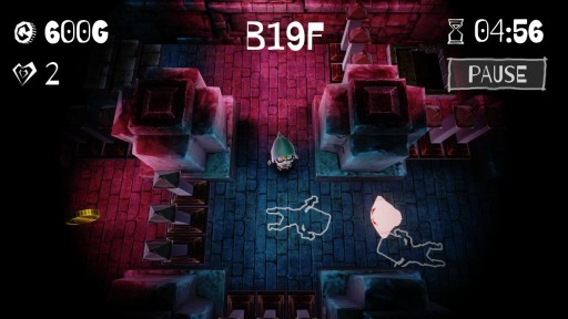 画像ギャラリー No.004のサムネイル画像 / 一発即死のダンジョン探索アクション「ダンジョン&バーグラー」が配信に