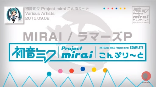 ڽ鲻ߥ Project mirai פȡDISC5֥롼BGMסڥեɡ