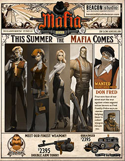 画像ギャラリー No.001のサムネイル画像 / 韓国BEACON STUDIO開発のスマホ向けFPS「MAFIA」が発表。禁酒法が施行された1920年代のアメリカが舞台で,日本でのサービスは第4四半期に開始予定