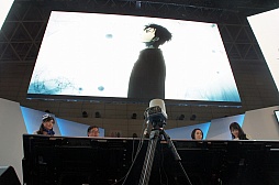 ���������꡼ No.014�Υ���ͥ������ / ��TGS 2015�ϥ����ץ˥󥰱���������Ϫ���б���ͥ��ץ��ǥ塼�����ˤ��ȡ������硼��Ԥ�줿��STEINS;GATE 0�פΥ��ơ������ݡ���