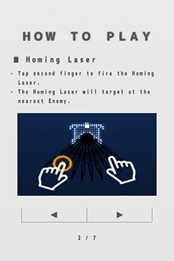 画像集#005のサムネイル/ハイスコア更新のカギはホーミングレーザーの使い方。iOS向けシューティング「.Decluster」を紹介する「（ほぼ）日刊スマホゲーム通信」第798回