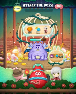 画像ギャラリー No.010のサムネイル画像 / 「LINE バブル2」×アニメ「フルーツバスケット」コラボイベント開催中。LINEスタンプ無料配信も