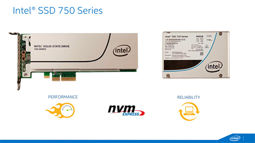 画像集 No.015のサムネイル画像 / NVMe準拠のPCIe 3.0接続となるIntel製SSD「SSD 750」レビュー。SATA 6Gbps比で2倍以上という圧倒的な速度性能を確認する