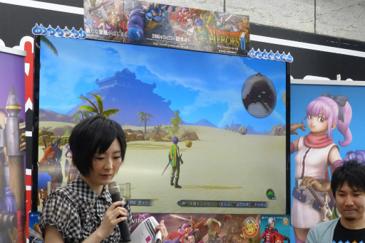 画像ギャラリー No.004のサムネイル画像 / 「ドラゴンクエストヒーローズ・ザ・LIVE!@秋葉原出張版」の模様をレポート。「ドラゴンクエストヒーローズII」の最新情報を開発陣が発信