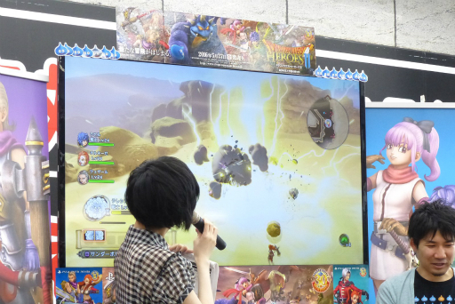 画像ギャラリー No.008のサムネイル画像 / 「ドラゴンクエストヒーローズ・ザ・LIVE!@秋葉原出張版」の模様をレポート。「ドラゴンクエストヒーローズII」の最新情報を開発陣が発信