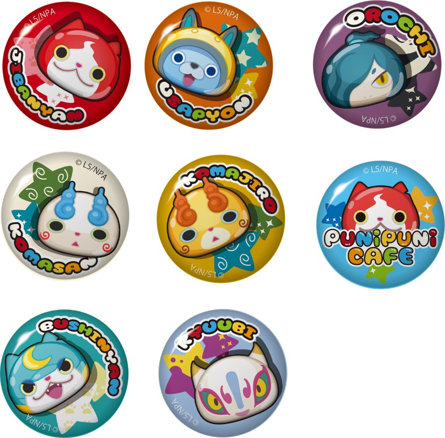 画像集no 001 妖怪ウォッチ ぷにぷに カフェ が7月に福岡と東京でオープン 妖怪ぷに をイメージした飲食メニューや限定グッズを用意