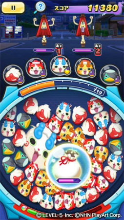 画像ギャラリー No.003のサムネイル画像 / 「妖怪ウォッチ ぷにぷに」にて「コマサンタのプレゼント収集大作戦」が開催