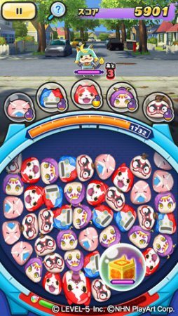 画像ギャラリー No.003のサムネイル画像 / 「妖怪ウォッチ ぷにぷに」，イベント「ニャン系妖怪のベル争奪戦〜クリスタルレジェンドあらわる〜」が開催