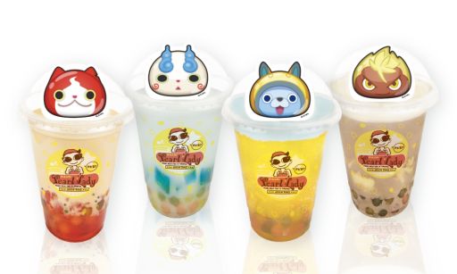 画像ギャラリー No.004のサムネイル画像 / 「妖怪ウォッチ ぷにぷに」のコラボドリンクがタピオカドリンク専門店「パールレディ」で4月20日発売