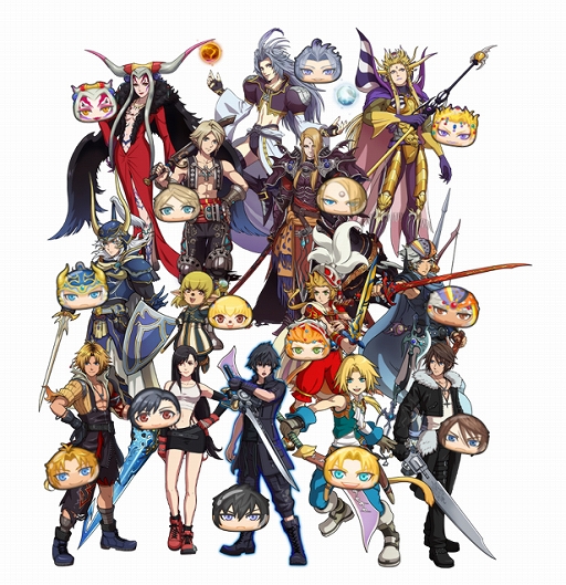 画像ギャラリー No.003のサムネイル画像 / 「妖怪ウォッチ ぷにぷに」,「DISSIDIA FINAL FANTASY NT」とのコラボ第2弾が本日スタート