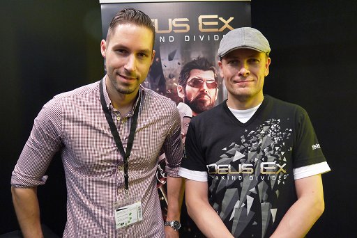 ���������꡼ No.001�Υ���ͥ������ / ��gamescom�ϡ�Deus Ex: Mankind Divided�פγ�ȯ�Ԥ˥��󥿥ӥ塼�����ƥ륹������Хåȡ���������롤�ϥå��󥰤�4���Ǥǽ���ʥ�����ץ쥤����ǽ