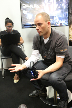 ꡼ No.004Υͥ / gamescomϲƤǤȯ䤬ֶäDeus Ex: Mankind DividedפγȯԤ˥󥿥ӥ塼ǥ󥰤ϥץ쥤䡼ο