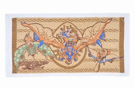 画像ギャラリー No.003のサムネイル画像 / 「モンスターハンター ストーリーズ RIDE ON」のタオル3種とポケットティッシュが登場