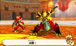 画像ギャラリー No.003のサムネイル画像 / 「MH ストーリーズ」，「パズドラクロス」とのコラボDLC第1弾でクレナイゴウカミが登場