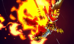 画像ギャラリー No.014のサムネイル画像 / 「MH ストーリーズ」，「パズドラクロス」とのコラボDLC第1弾でクレナイゴウカミが登場