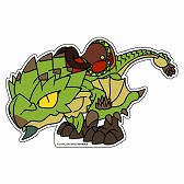 画像ギャラリー No.006のサムネイル画像 / アニメ「MH ストーリーズ RIDE ON」，オトモンのラバーキーホルダーとマグネットシートが発売