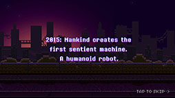 画像ギャラリー No.003のサムネイル画像 / 美しいドット絵と派手な戦闘が印象的なiOS向けランニングアクション「Lastronaut」を紹介する「(ほぼ)日刊スマホゲーム通信」第814回