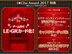 ֥奦2ǯǰIChu Award 2017פξܺ٤ȯɽ