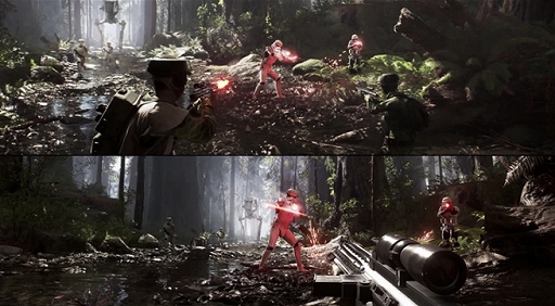 ���������꡼ No.008�Υ���ͥ������ / �����Star Wars Battlefront�פǤϡ��ɤΤ褦�ʥ���ե��å������Ѥ����Ѥ���Ƥ���Τ�����ȯ�ԥӥǥ��������꡼��1�Ƥ�����