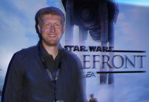 画像集 No.015のサムネイル画像 / ［E3 2015］「Star Wars: バトルフロント」の20対20対戦とスプリットスクリーンでのCo-opサバイバルを体験。プロデューサーにもインタビュー
