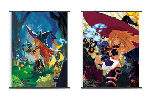 魔女と百騎兵 Revival パッケージイラストのタペストリーが2種類発売