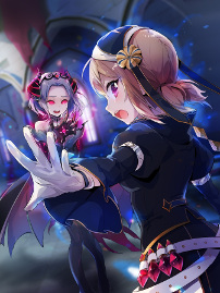 画像ギャラリー No.014のサムネイル画像 / 「なないろランガールズ」,ポイント制のイベント“魔を祓う光の軌跡”が開幕