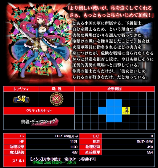 画像ギャラリー No.014のサムネイル画像 / 「新約 アルカナスレイヤー」ランキングイベントを開催。目玉報酬は「撲殺鬼騎士 シズノ」