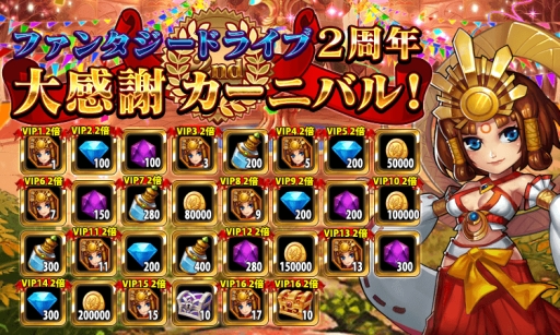 画像ギャラリー No.006のサムネイル画像 / 「ファンタジードライブ」で2周年記念キャンペーン実施。★5「大喬」がもらえる