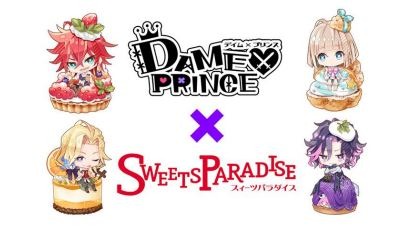 画像ギャラリー No.001のサムネイル画像 / 「DAME×PRINCE」がスイーツパラダイスとのコラボカフェを3月10日にオープン