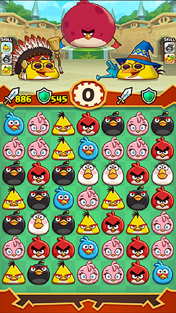 画像ギャラリー No.004のサムネイル画像 / “日本発のAngry Birds”こと「アングリーバードファイト!」が全世界に向けて配信開始