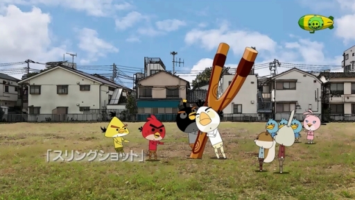画像ギャラリー No.001のサムネイル画像 / 「アングリーバードファイト!」と「紙兎ロペ」のコラボアニメが配信