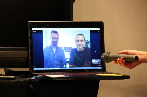 画像ギャラリー No.015のサムネイル画像 / バイクシム「RIDE」のメディアブリーフィングが開催。元MotoGPライダーの中野真矢さんが,そのリアルさを絶賛した会場の模様をレポート