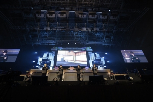 画像ギャラリー No.002のサムネイル画像 / 315プロのアイドルたちが和風ファンタジー映画に挑む。激しい戦闘シーン,切ない人間ドラマが朗読劇で紡がれた「SideMPRS天地四心伝」DAY1