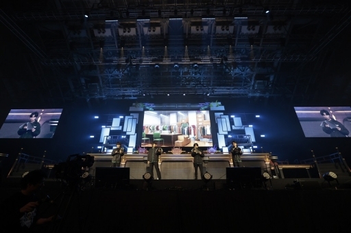 画像ギャラリー No.003のサムネイル画像 / 315プロのアイドルたちが和風ファンタジー映画に挑む。激しい戦闘シーン,切ない人間ドラマが朗読劇で紡がれた「SideMPRS天地四心伝」DAY1