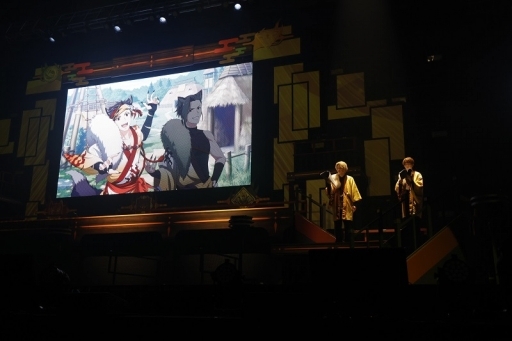 画像ギャラリー No.008のサムネイル画像 / 315プロのアイドルたちが和風ファンタジー映画に挑む。激しい戦闘シーン,切ない人間ドラマが朗読劇で紡がれた「SideMPRS天地四心伝」DAY1