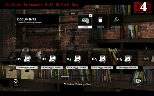 画像ギャラリー No.002のサムネイル画像 / 「D4」内に登場するドキュメントがまとめて手に入るDLC販売開始