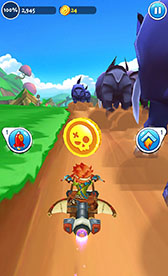 画像ギャラリー No.007のサムネイル画像 / 「Angry Birds」のRovioが手がけたスマホ向けレースアクション「Sky Punks」を紹介する「(ほぼ)日刊スマホゲーム通信」第827回