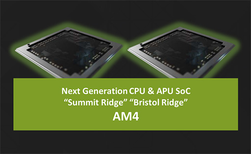 画像ギャラリー No.003のサムネイル画像 / ついにZenが来る! AMD,年内投入予定の新世代CPU「Summit Ridge」を予告。Excavatorコア採用のAPU「Bristol Ridge」も