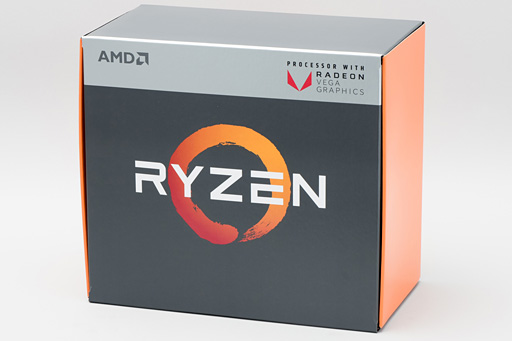 AMD Ryzen5 2400G APU BOX品 動作確認済