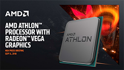 画像集 No.002のサムネイル画像 / AMD，Athlonを冠したZenベースのAPU「Athlon 200GE」発表。ビジネス向けの第2世代「Ryzen PRO」と「Athlon PRO」も