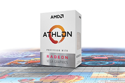 画像ギャラリー No.002のサムネイル画像 / AMD,VegaベースGPU内蔵のAPU「Athlon 240GE」「Athlon 220GE」を1月19日に販売開始