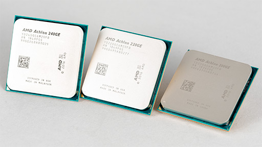 画像集 No.002のサムネイル画像 / AMD製APU「Athlon GE 240/220/200」レビュー。1万円以下で買えるAPUはゲームPCに使えるのか