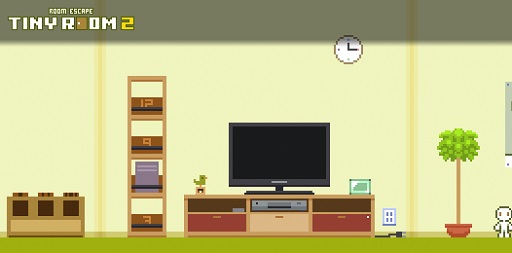 画像ギャラリー No.001のサムネイル画像 / 「タイニールーム2」がリリース開始。ドット絵が魅力の脱出ゲーム第2弾